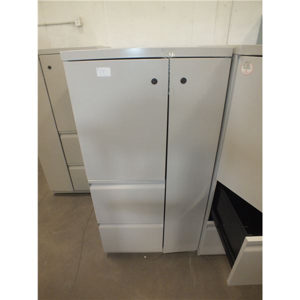 3 Metal Storage Cabinets