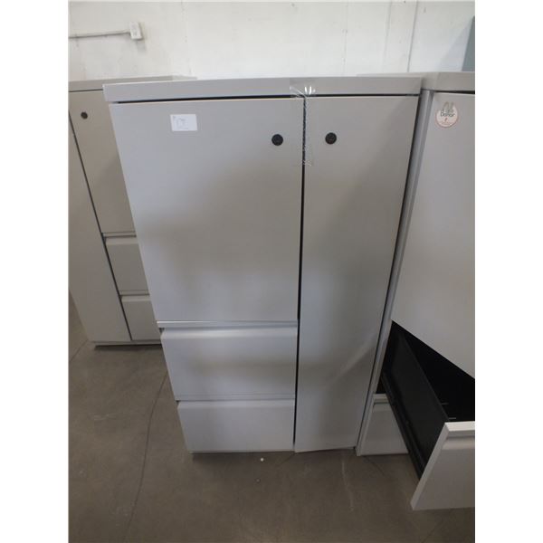 3 Metal Storage Cabinets