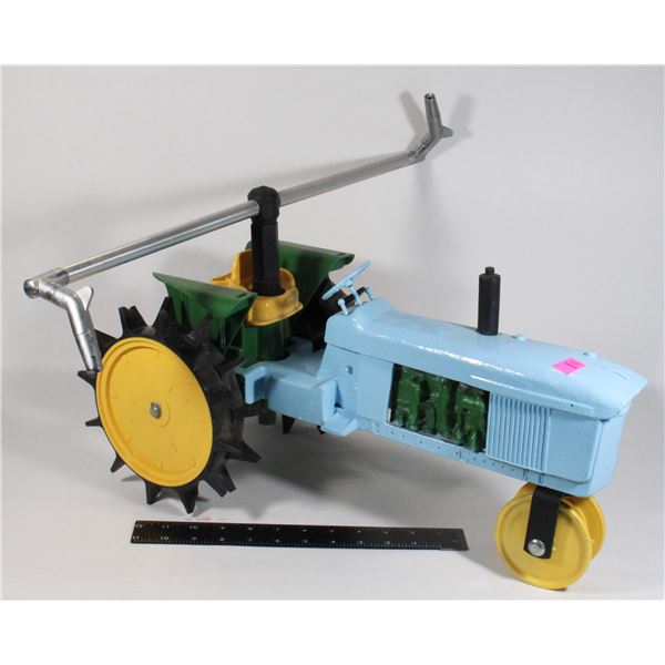CAST IRON WITH PLASTIC PIECES TRACTOR LAWN