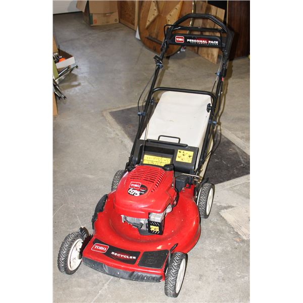 TORO 6.75HP SELF PROPELLED LAWN MOWER