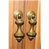 Image 3 : VINTAGE WOOD LOOK GLASS/ WOOD DOOR