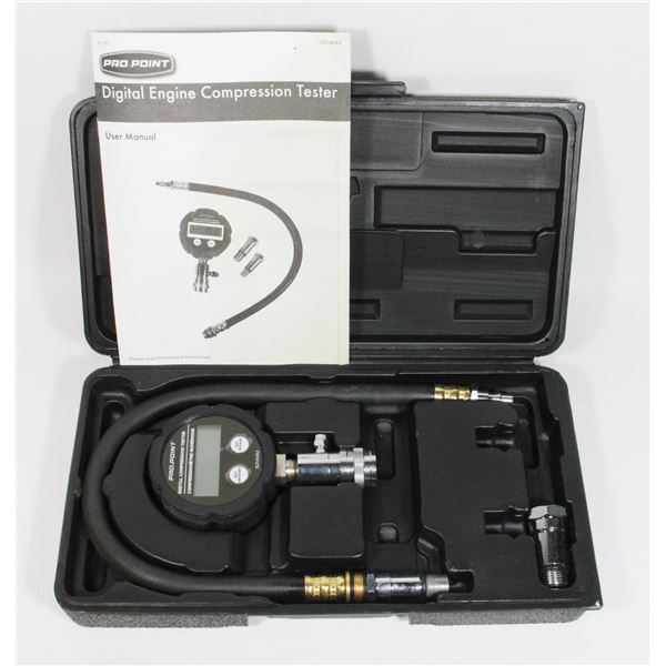 PRO POINT DIGITAL ENGINE COMPRESSION TESTER