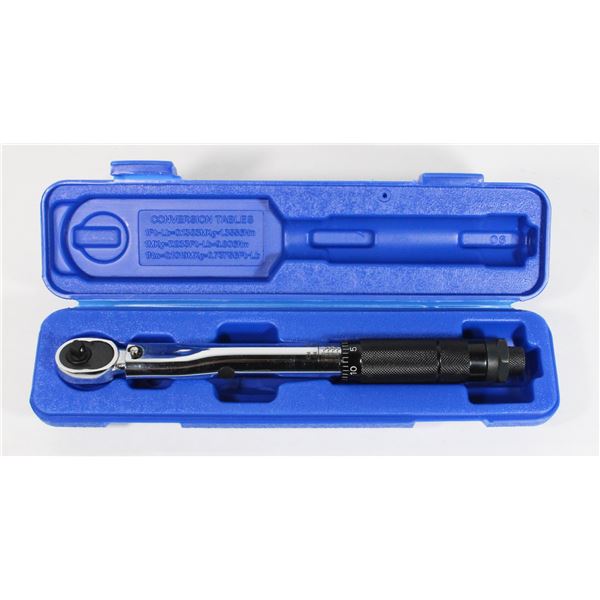 POWER FIST 1/4" DRIVE TORQUE WRENCH