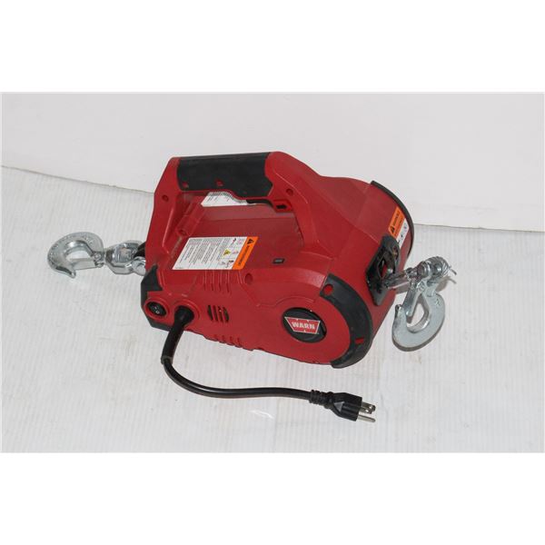 WARN PULLZALL 1000LB CAPACITY PORTABLE WINCH