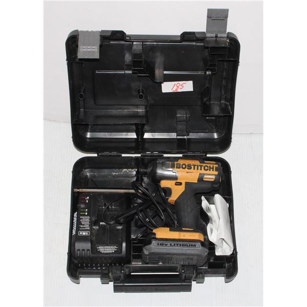 BOSTITCH 18V CORDLESS IMPACT DRIVER IN