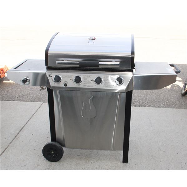 STAINLESS STEEL BARBEQUE, NEEDS SOME TLC