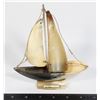Image 1 : SMALL HAND MADE HORN SHIP