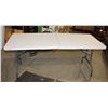Image 1 : NEW CONDITION FOLDING TABLE (30" X 6')
