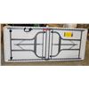 Image 2 : NEW CONDITION FOLDING TABLE (30" X 6')