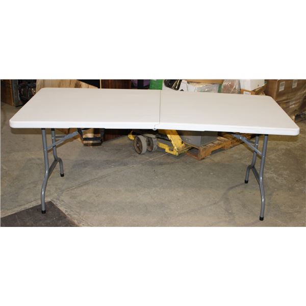 NEW CONDITION FOLDING TABLE (30" X 6')