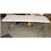Image 1 : NEW CONDITION FOLDING TABLE (30" X 6')