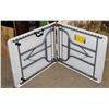 Image 2 : NEW CONDITION FOLDING TABLE (30" X 6')