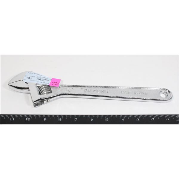 FORGED ALLOY STEEL 12" CRESCENT WRENCH