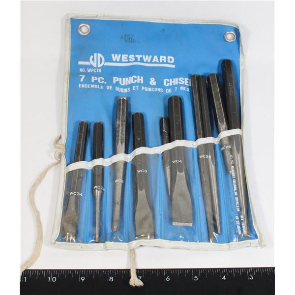 WESTWARD PUNCH AND CHISEL SET