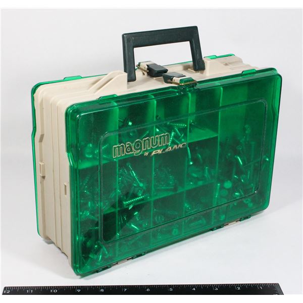 MAGNUM BY PLANO TACKLE BOX CONVERTED TO