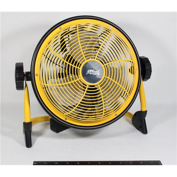 NEW 10" COOL WORKS MEAL SHOP FAN