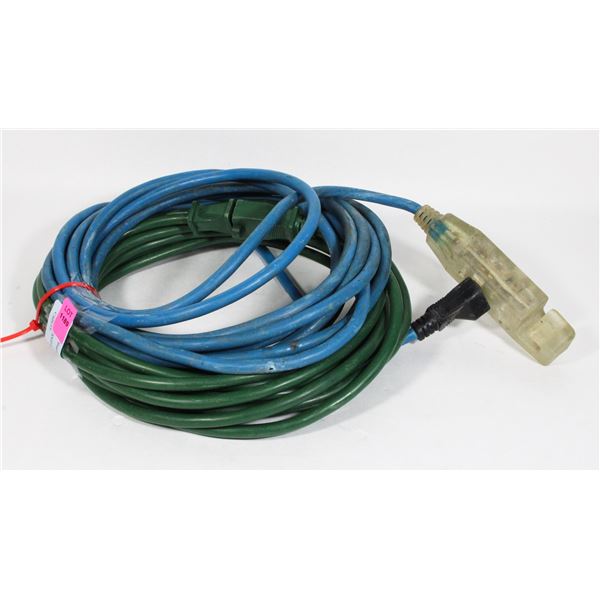 GREEN AND BLUE EXTENSION CABLES