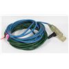 Image 1 : GREEN AND BLUE EXTENSION CABLES