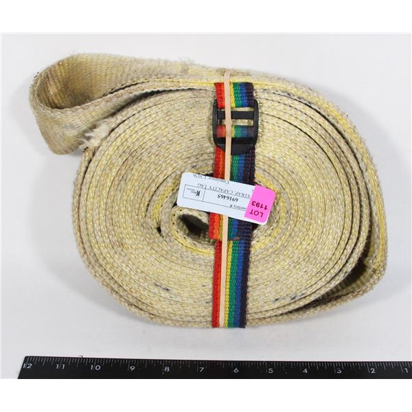 LIFTING STRAP, CAPACITY TAG MISSING