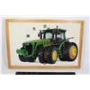 Image 1 : 15.5" X 10.5" JOHN DEER WALL CLOCK