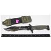 Image 1 : THE BONE EDGE KNIFE IN SHEATH, WELL USED
