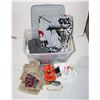 Image 1 : LARGE ESTATE TOTE OF ASSORTED FABRIC INCLUDING