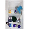 Image 1 : LARGE ESTATE TOTE OF YARN AND RELATED ITEMS
