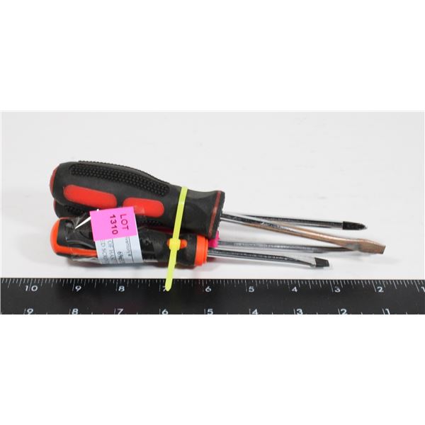 BUNDLE OF HAND TOOLS, ASSORTED SCREWDRIVERS