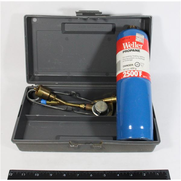 PROPANE TORCH SET IN CASE