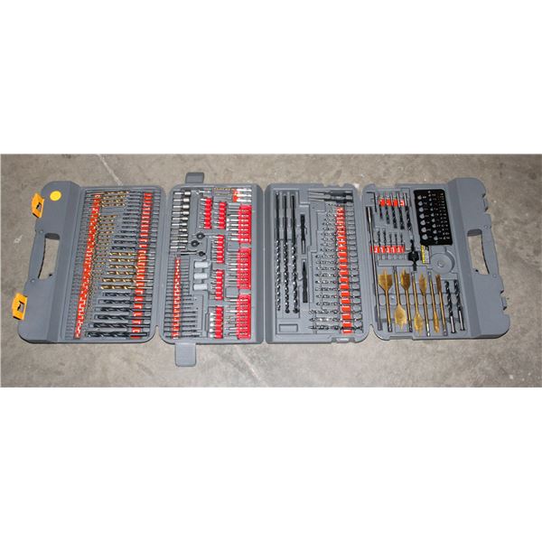RYOBI DRILLING AND DRIVING KIT IN CASE