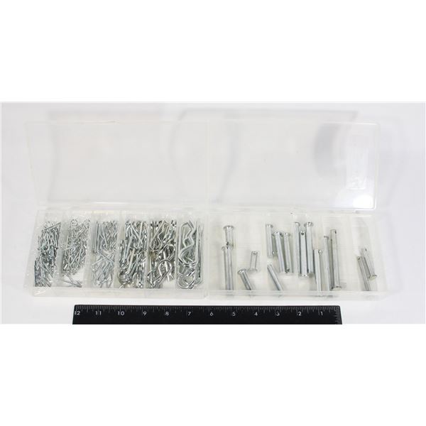 SET OF CLEVIS PINS AND SET OF HITCH PINS