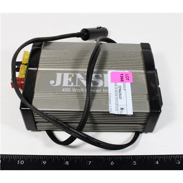 JENSEN 400W POWER INVERTER