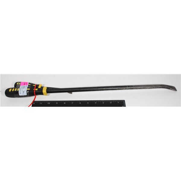 ONE LARGE ONE SMALL SCREWDRIVER HANDLE PRY BARS