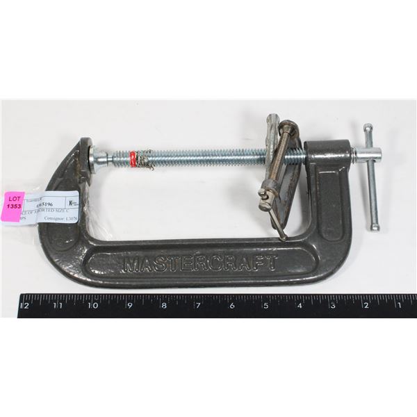BUNDLE OF ASSORTED SIZE C CLAMPS