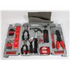 Image 1 : HANDYMAN TOOL SET IN CASE, HAMMER, PLIERS,