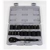 Image 1 : STANLEY RATCHET AND SOCKET SET IN CASE