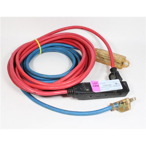RED EXTENSION CABLE AND BLUE EXTENSION CABLE
