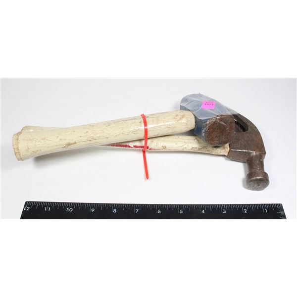 TWO HAMMERS, CLAW AND MINI SLEDGE