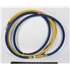Image 1 : TWO AIR COMPRESSOR HOSES (SHORT) FITTINGS