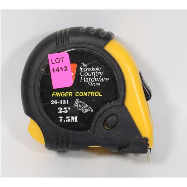 FINGER CONTROL TAPE MEASURE