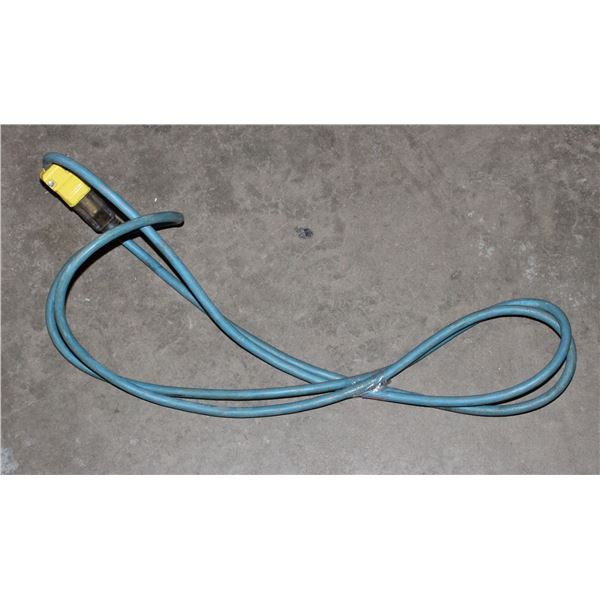 SHORT BLUE HEAVY GUAGE EXTENSION CABLE