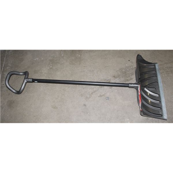 SNOW SHOVEL 24" PLOW PATH, METAL WEAR BAR