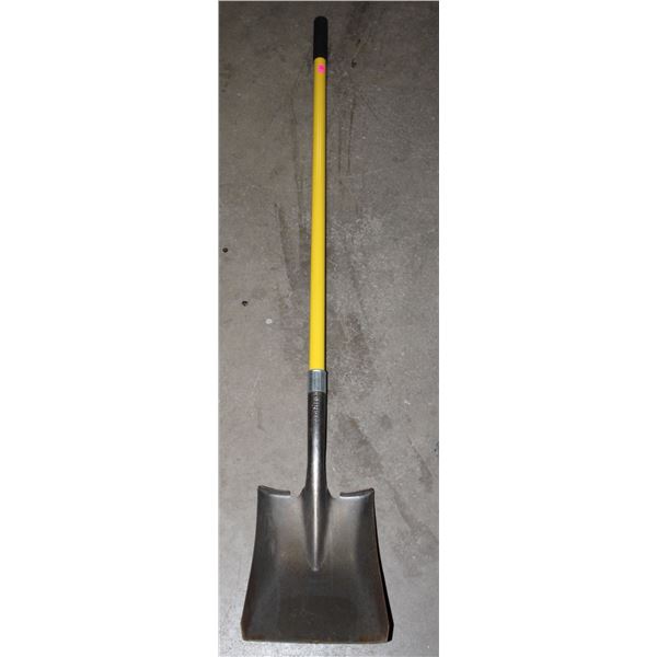 HEAVY DUTY FIBERGLASS HANDLE SQUARE MOUTH SHOVEL