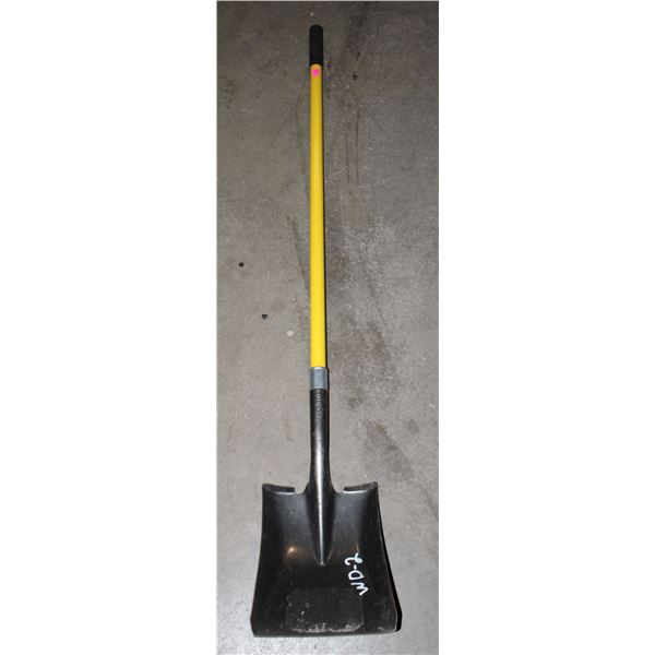 HEAVY DUTY FIBERGLASS HANDLE SQUARE MOUTH SHOVEL
