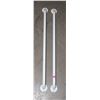 Image 1 : TWO 32" LONG WALL MOUNT STABILITY BARS