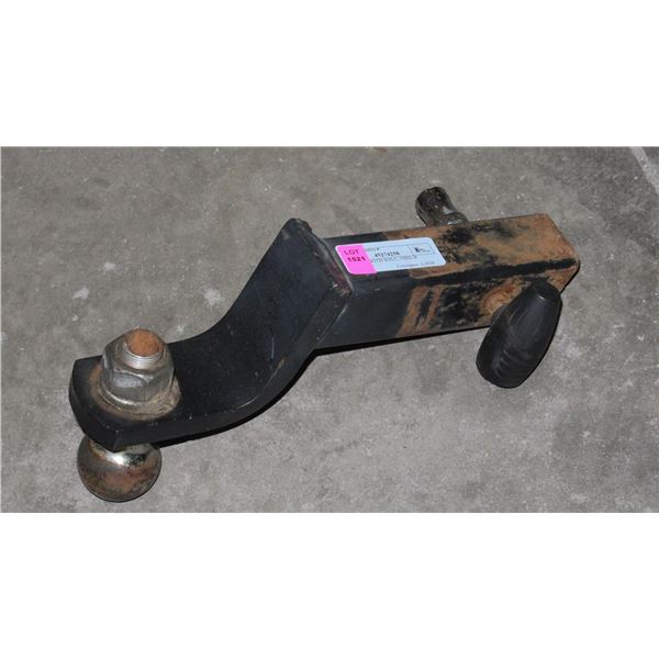 2" HITCH WITH BALL, 5000LB CAPACITY