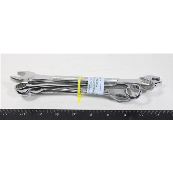 BUNDLE OF WRENCHES. 14mm, 15mm, 5/8", 3/4", 5/8"