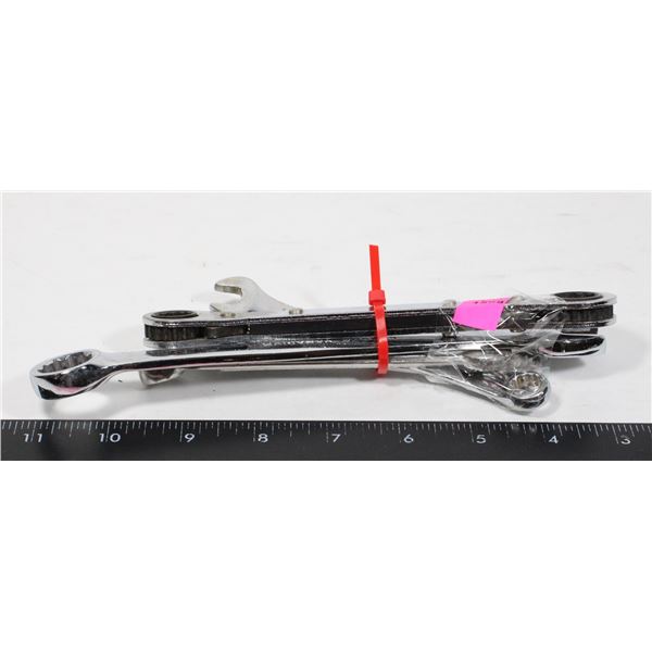 BUNDLE OF WRENCHES. 12mm, 5/16", 10mm, 3/8", 17mm