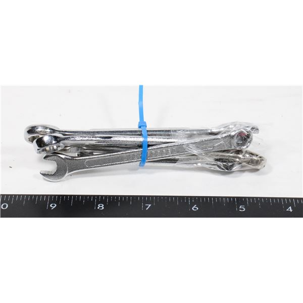 BUNDLE OF WRENCHES. 1/2", 10mm, 7/16", 7mm, 8mm