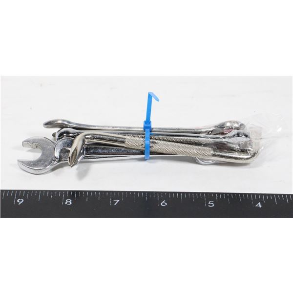 BUNDLE OF WRENCHES. 3/8", 7/16", 7mm, 5/16"